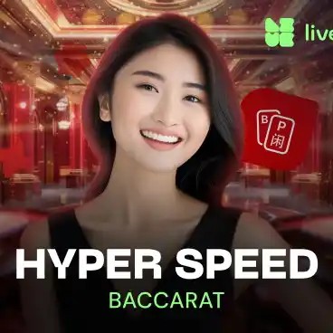 Hyper Speed Baccarat game by Evolution – logo hosted on 3 Reyes