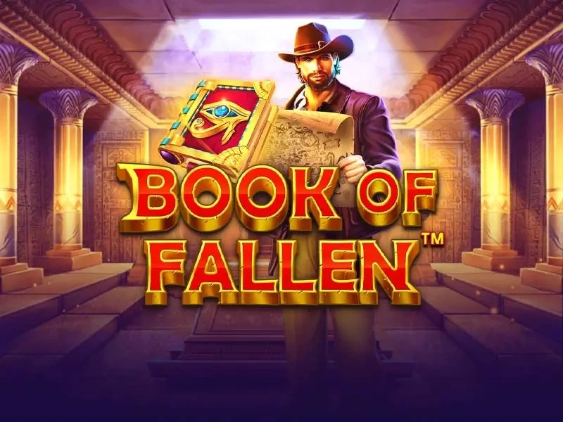 Slots logo of Book of the Fallen from Pragmatic Play at 3 Reyes