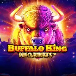 Buffalo King Megaways online game logo by Pragmatic Play on 3reyes-mexico.com
