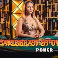 Caribbean Stud Poker game by Evolution – logo hosted on 3 Reyes