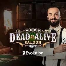 Try Dead or Alive: Saloon slot by Evolution on 3reyes-mexico.com – logo image