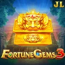 Fortune Gems 3 game by Jili Games – logo hosted on 3 Reyes