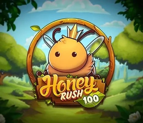 Official Slots logo: Honey Rush 100 by Play'n GO at 3 Reyes
